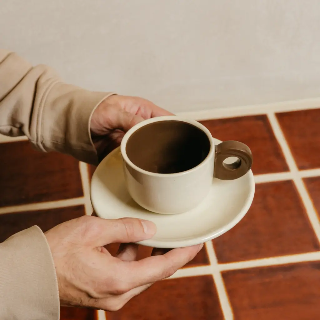 Ceramic - Beco Bagels - Cappuccino cup