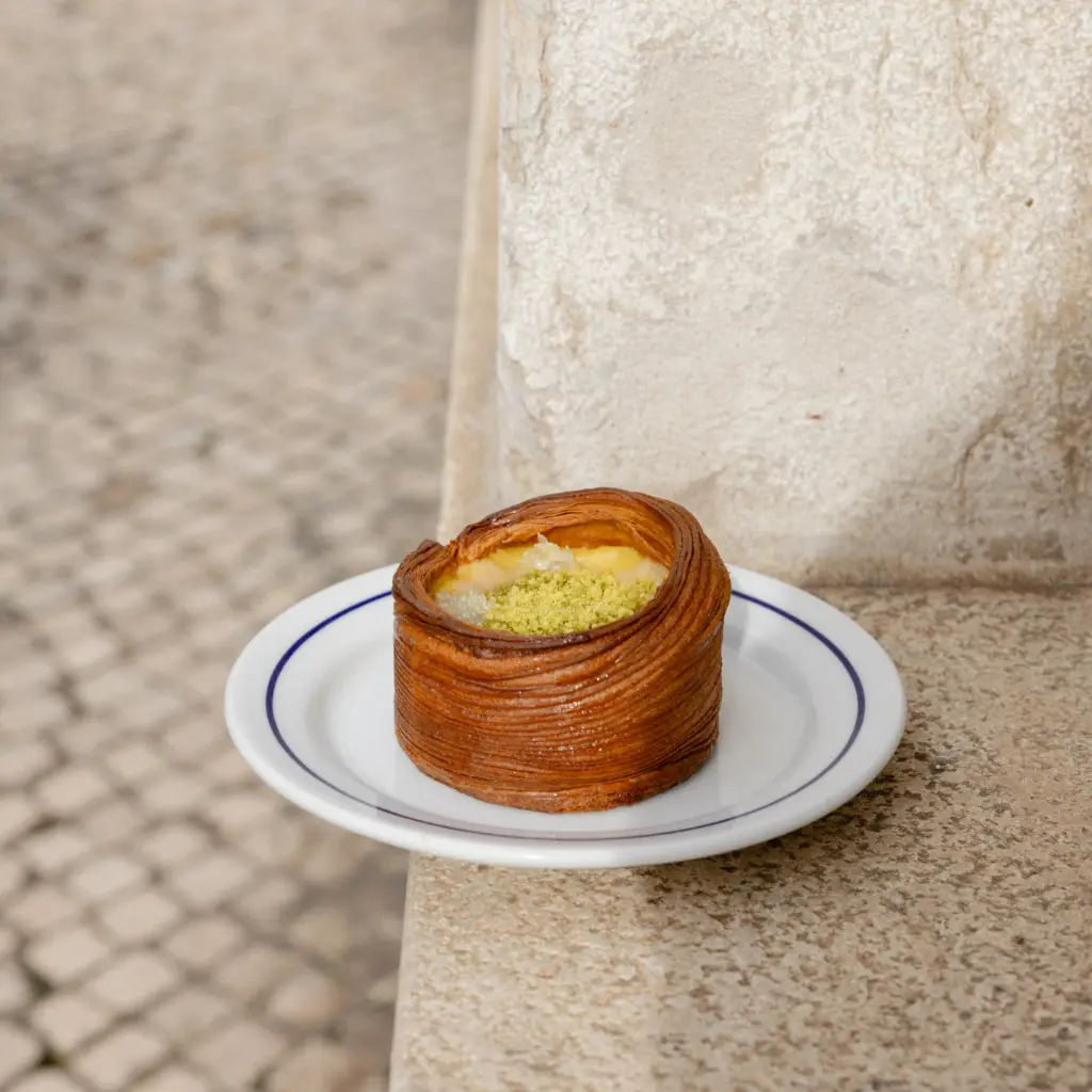 Flan de Pistácio e Citrinos